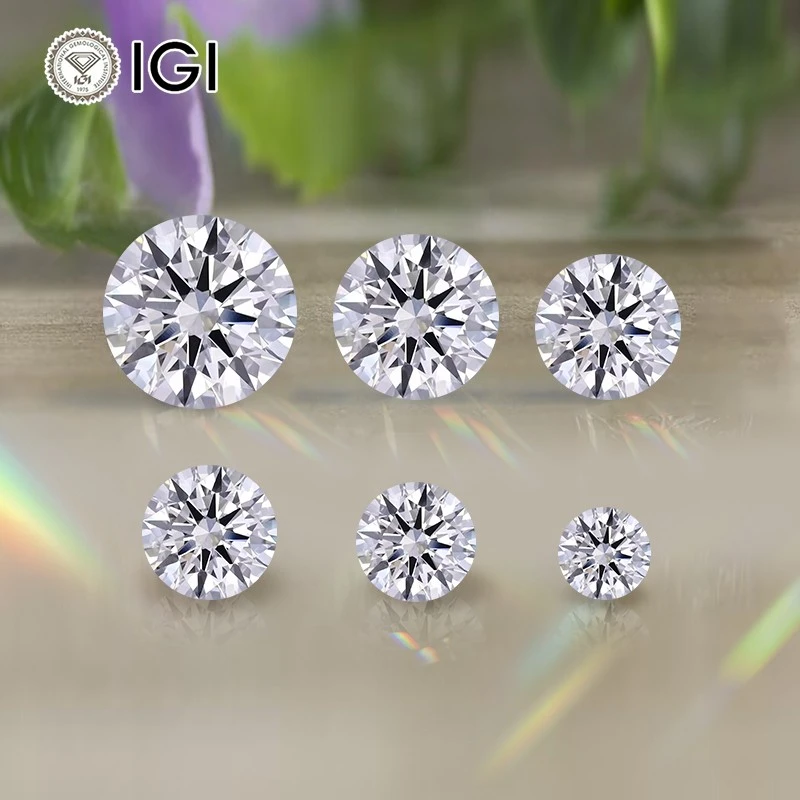 3 Carat Round IGI Certified Lab Grown Diamond
